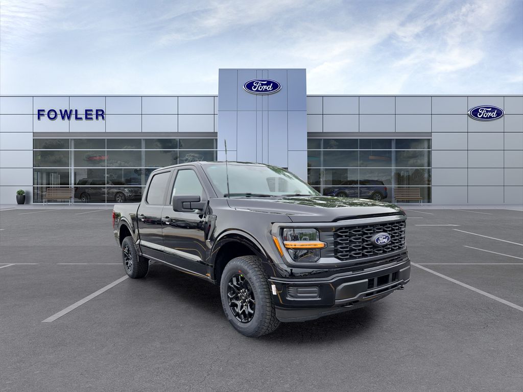 Agate Black Metallic 2026 Ford F-150 Pickup Truck Four-Wheel Drive Automatic