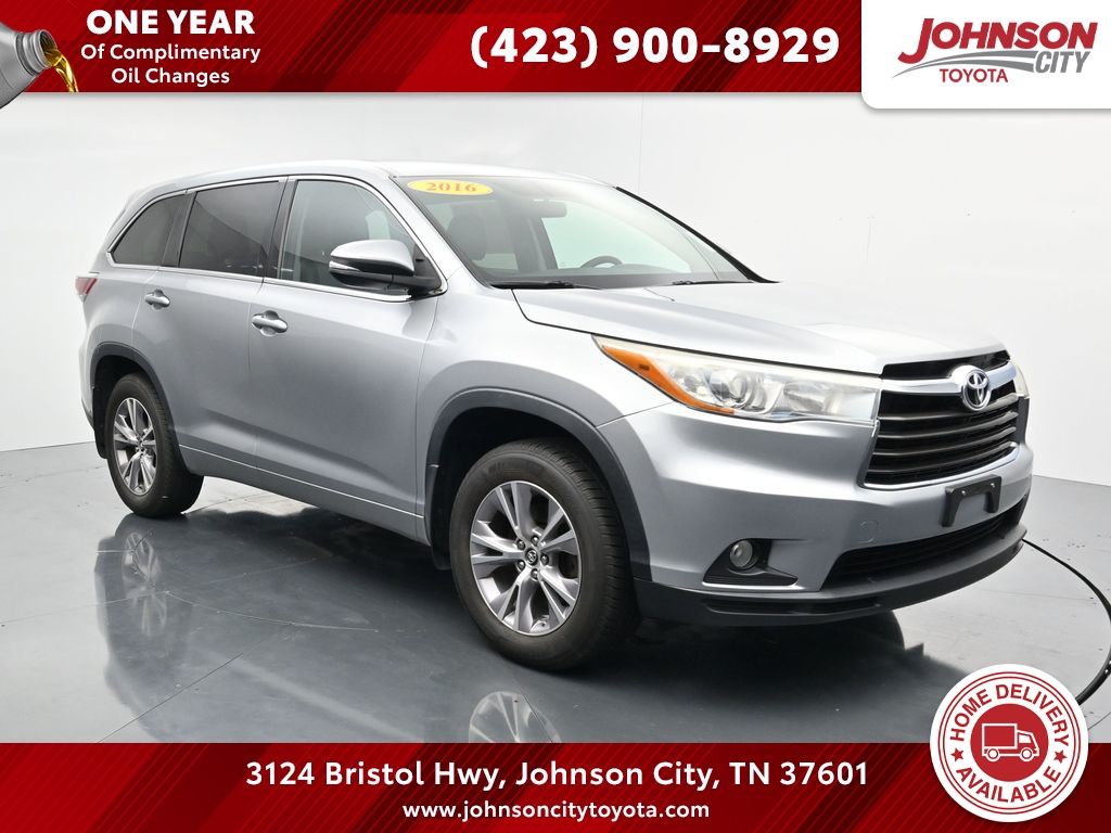 Silver Sky Metallic 2016 Toyota Highlander SUV / Crossover All-Wheel Drive 6-Speed Automatic Overdrive