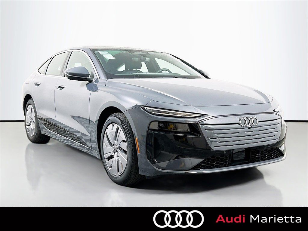 Magnet Gray 2025 Audi A6 e-tron Sportback Sedan Rear-Wheel Drive Automatic