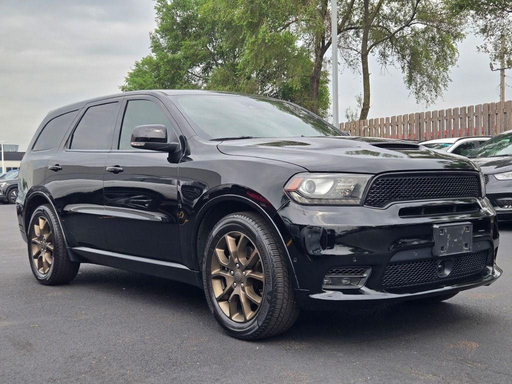 Black Clearcoat 2018 Dodge Durango SUV / Crossover All-Wheel Drive 8-Speed Automatic