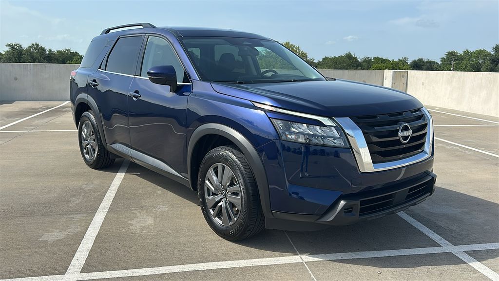 2025 Nissan Pathfinder SV Blue at South Houston Nissan