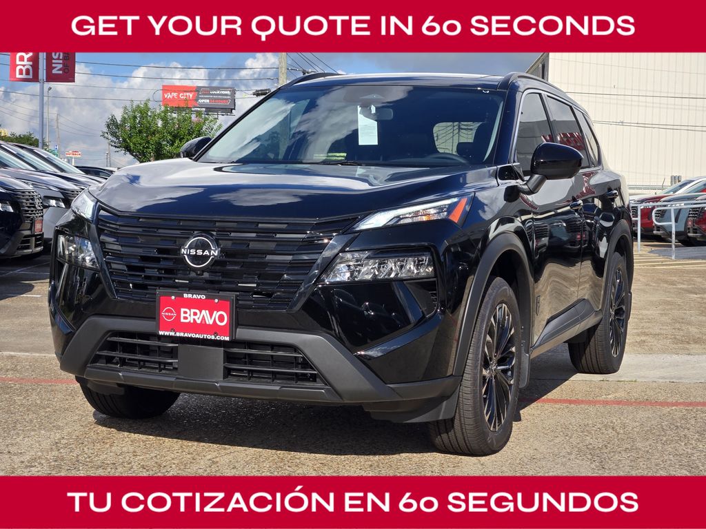 2026 Nissan Rogue Dark Armor Black at Bravo Nissan