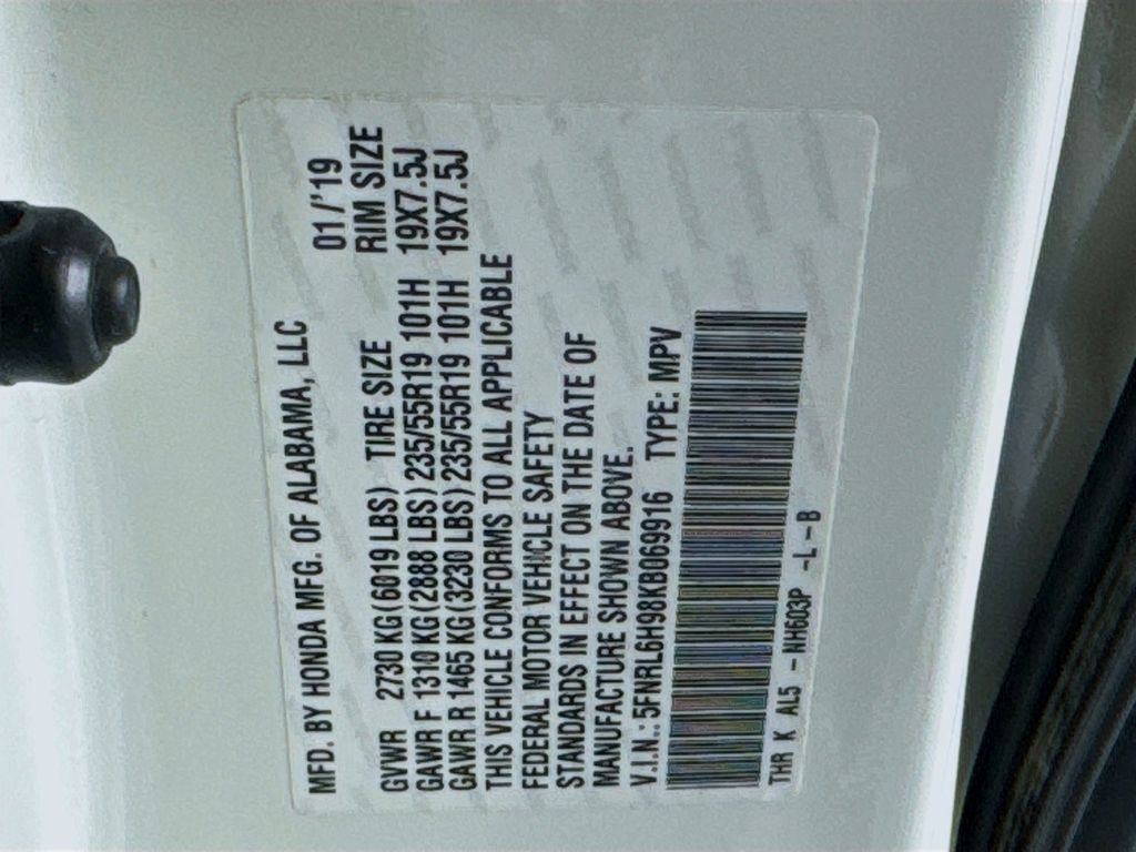 Used Car 2019 Honda Odyssey  Elite For Sale Under $30,000 In Austin, Texas