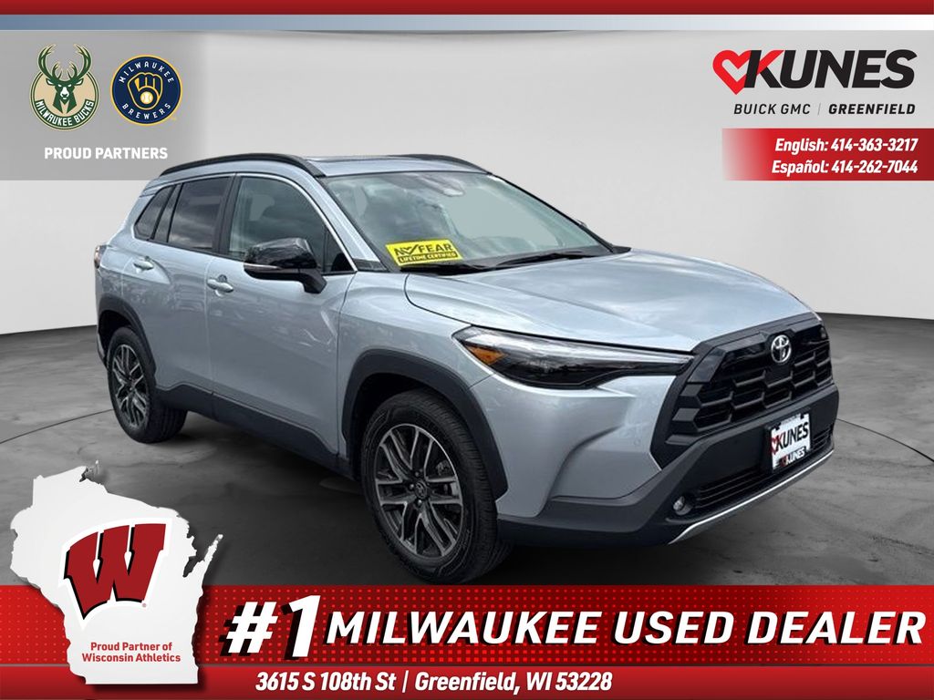 Silver 2026 Toyota Corolla Cross SUV / Crossover All-Wheel Drive Continuously Variable Transmission