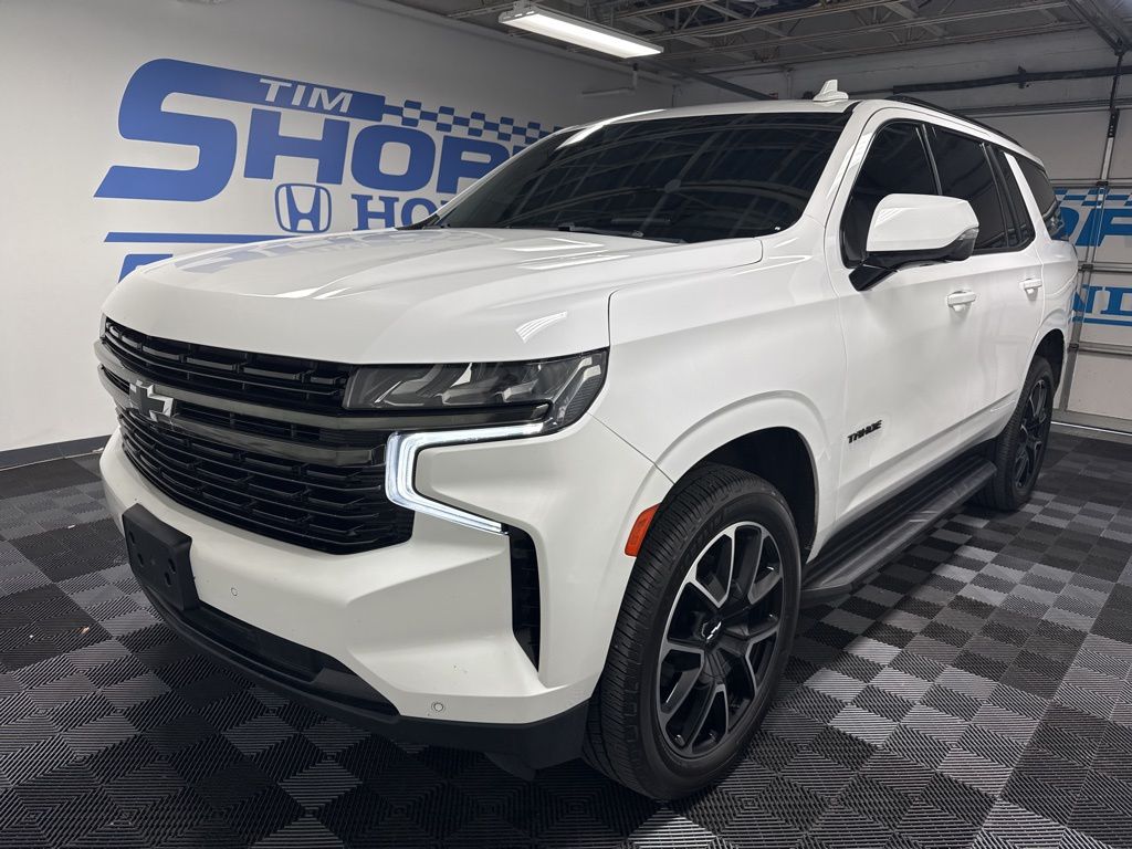 Summit White 2021 Chevrolet Tahoe RST 4WD SUV / Crossover Four-Wheel Drive