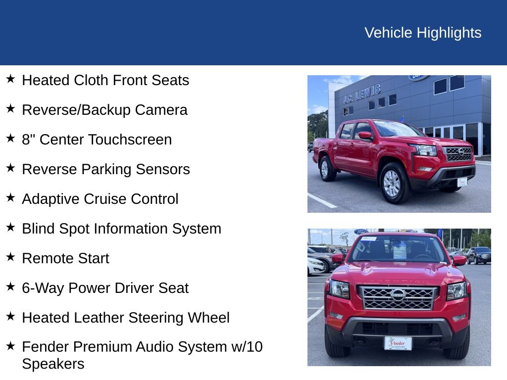 2024 Nissan Frontier Crew Cab SV 4x4