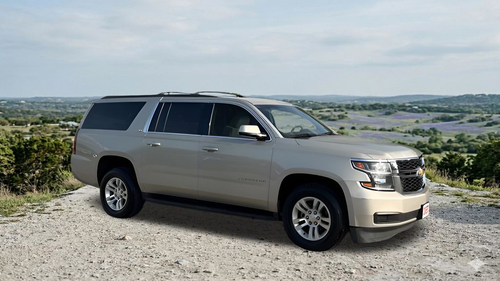 Champagne Silver Metallic 2016 Chevrolet Suburban 1500 LS RWD SUV / Crossover 4X2 6-Speed Automatic Overdrive