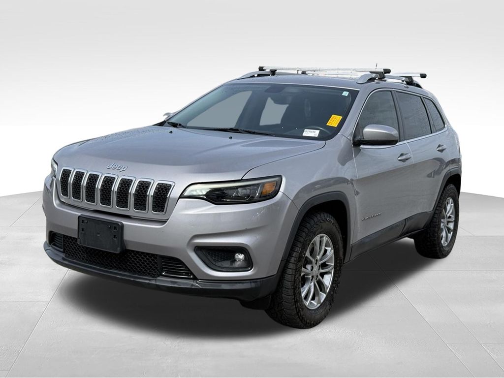 Billet Silver Metallic Clearcoat 2019 Jeep Cherokee SUV / Crossover Four-Wheel Drive 9-Speed Automatic