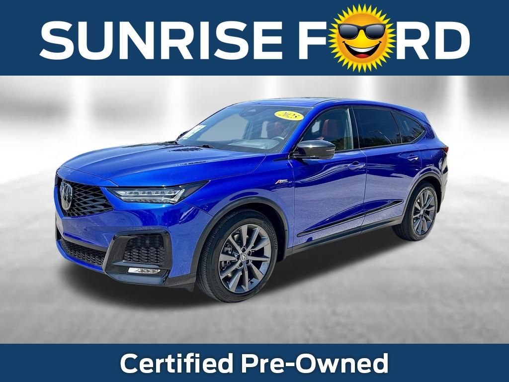 Blue 2025 Acura MDX SUV / Crossover All-Wheel Drive Automatic