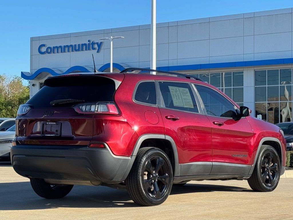 2019 Jeep Cherokee Altitude Red at Durrett Motor Company