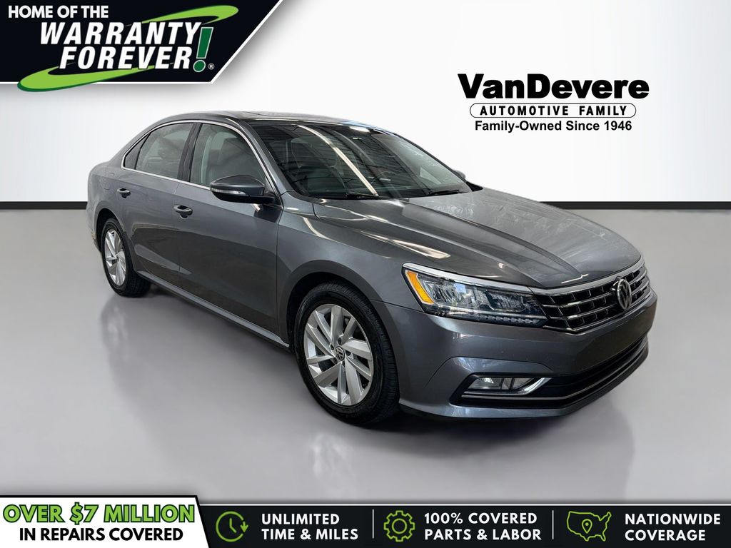 Gray 2018 Volkswagen Passat Sedan Front-Wheel Drive 6-Speed Automatic