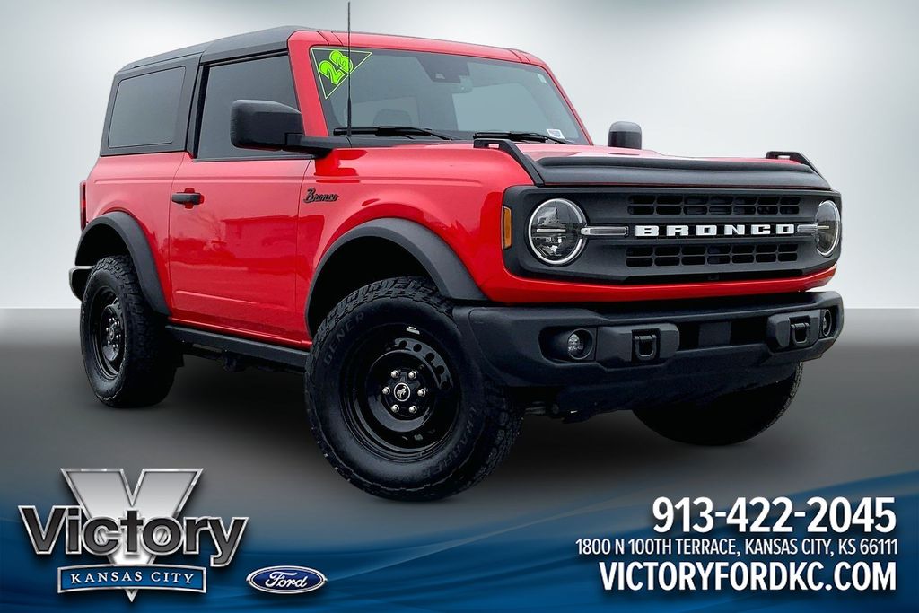 Race Red 2023 Ford Bronco Black Diamond Advanced 2-Door 4WD SUV / Crossover Four-Wheel Drive Automatic