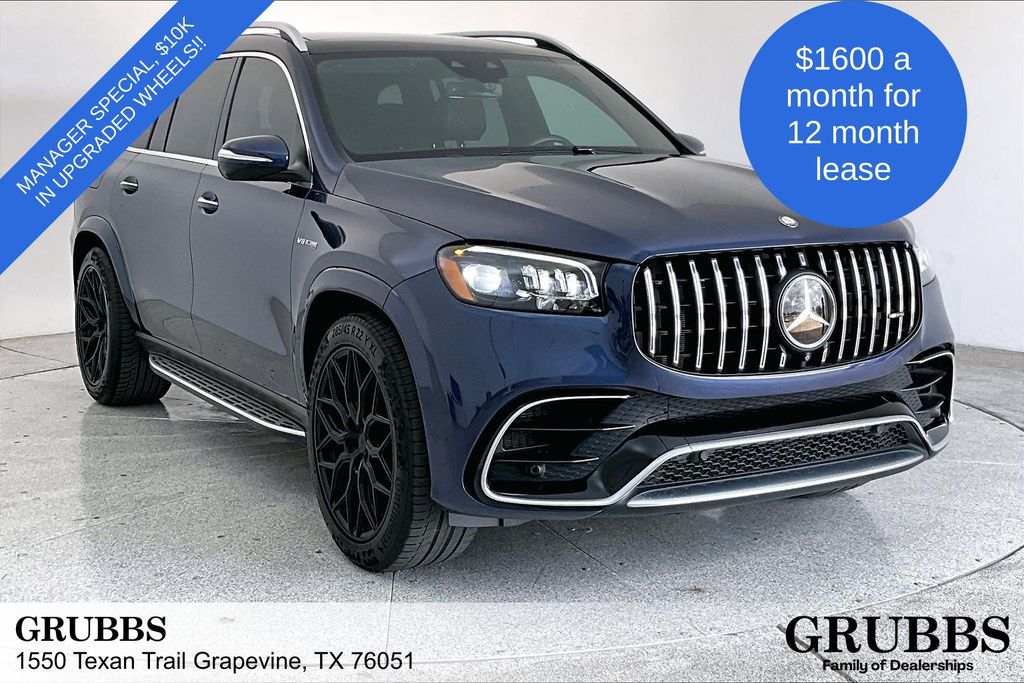 Blue 2024 Mercedes-Benz GLS SUV / Crossover All-Wheel Drive 9-Speed Automatic