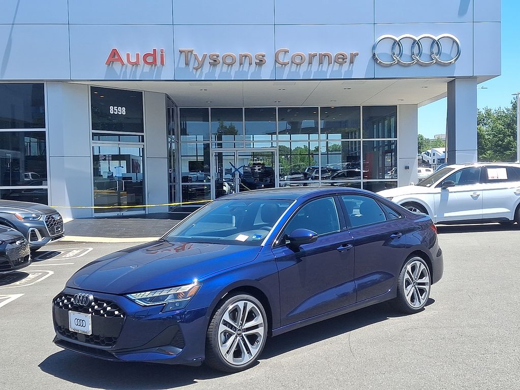 Navarra Blue Metallic 2026 Audi A3 quattro Premium Plus 40 TFSI Sedan All-Wheel Drive 7-Speed Automatic
