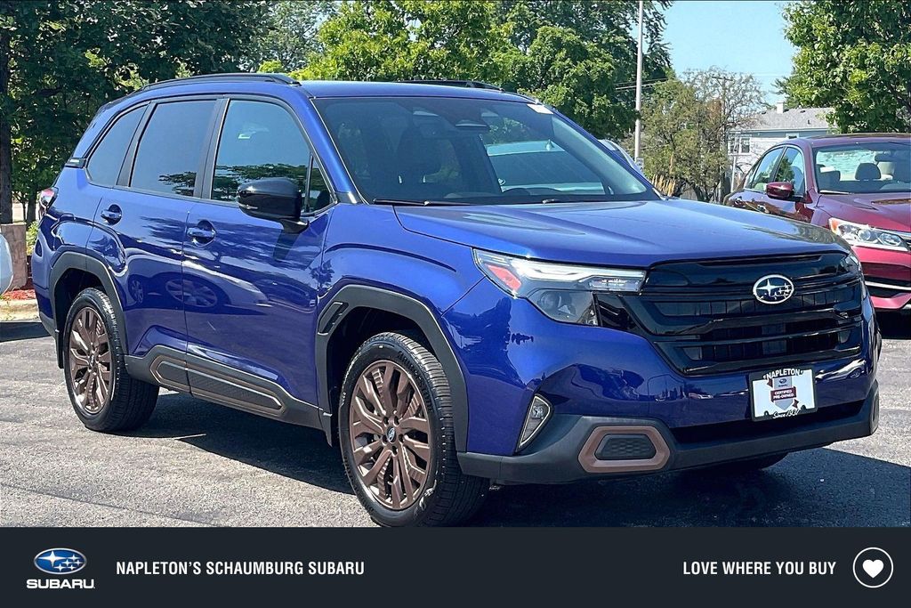 Sapphire Blue Pearl 2026 Subaru Forester SUV / Crossover All-Wheel Drive Continuously Variable Transmission