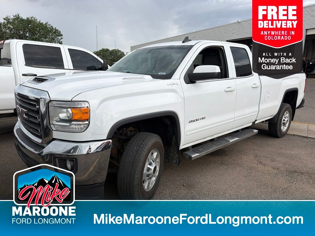 Summit White 2017 GMC Sierra 2500HD Pickup Truck Four-Wheel Drive 6-Speed Automatic
