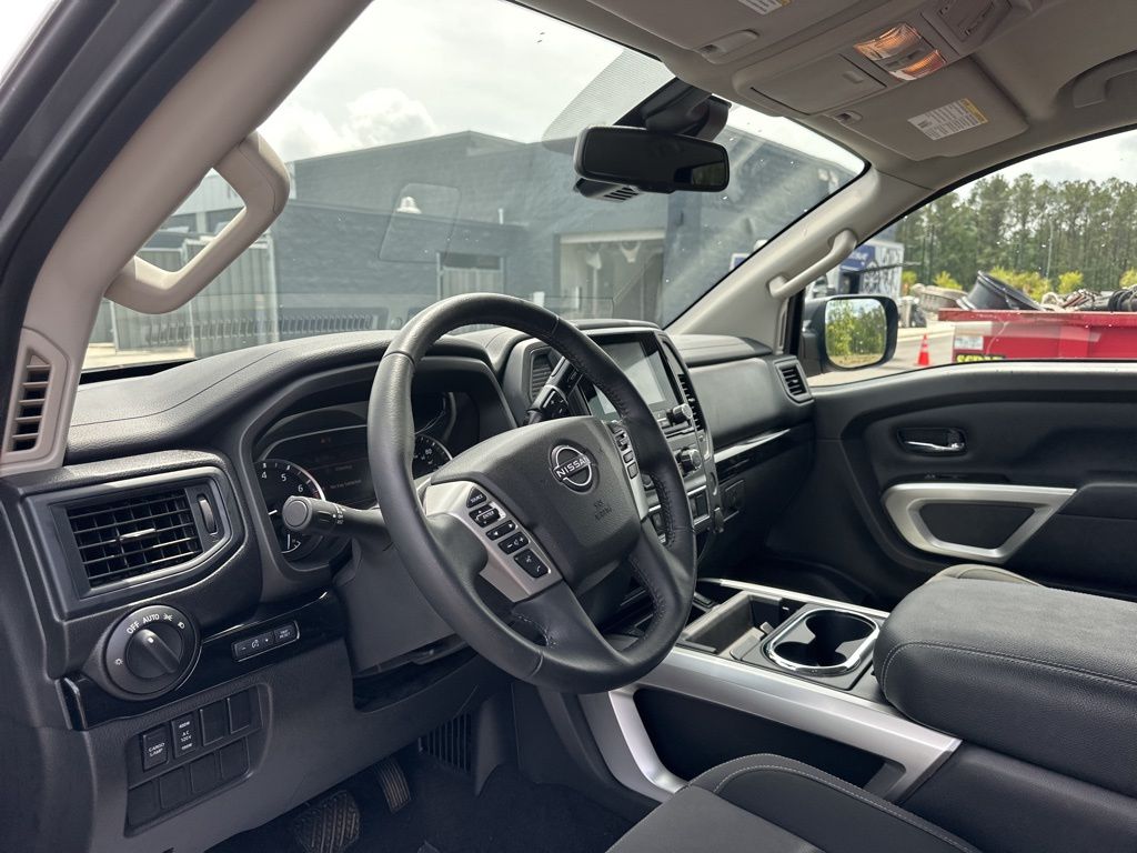 2023 Gun Metallic Nissan Titan SV RWD Truck