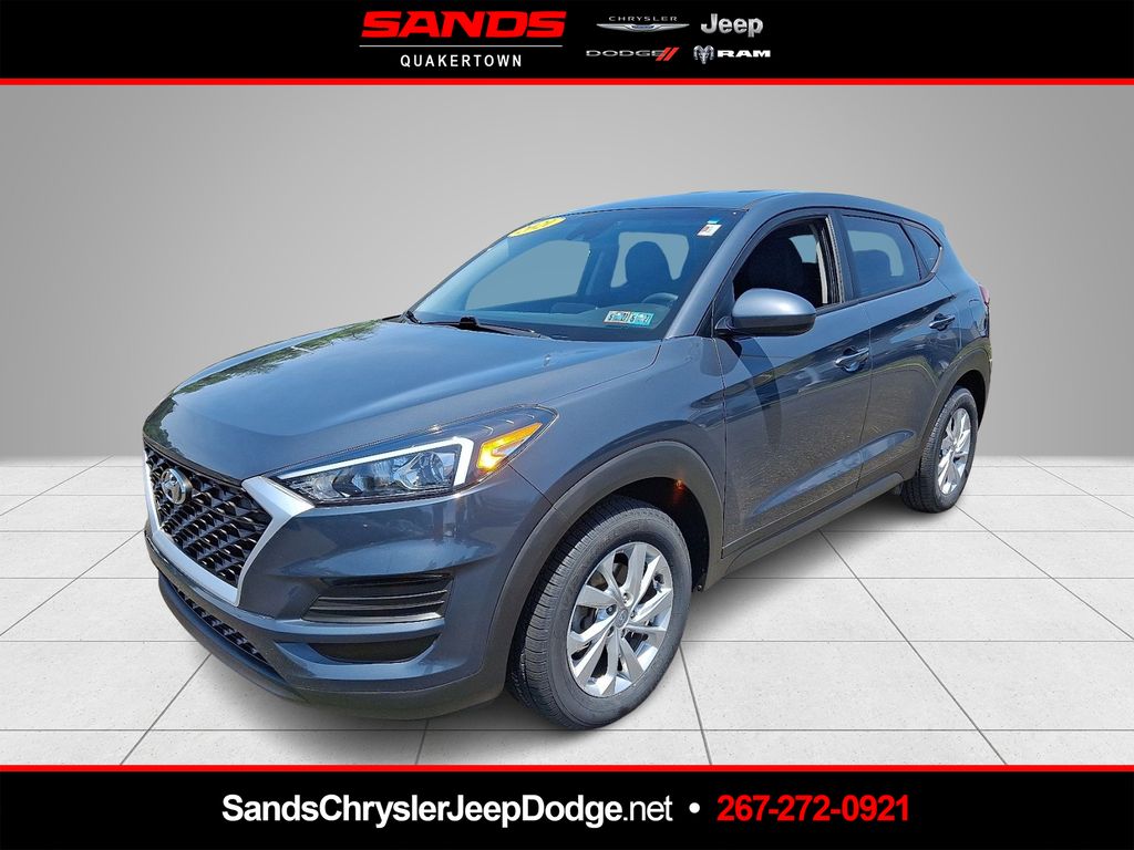 Dusk Blue 2021 Hyundai Tucson SE AWD SUV / Crossover All-Wheel Drive 6-Speed Automatic