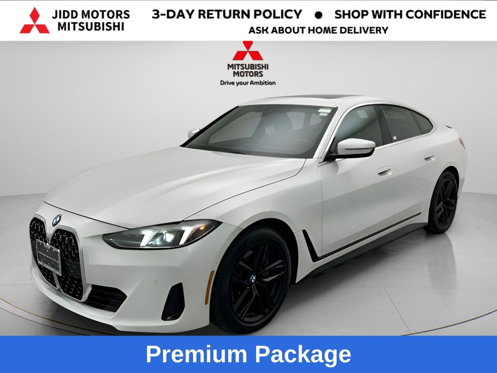 White 2025 BMW 4 Series 430i Gran Coupe xDrive Sedan All-Wheel Drive 8-Speed Automatic