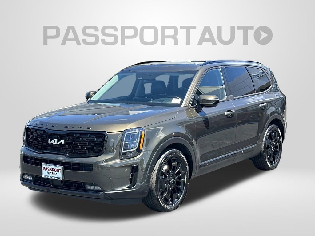 Dark Moss 2022 Kia Telluride SUV / Crossover All-Wheel Drive 8-Speed Automatic