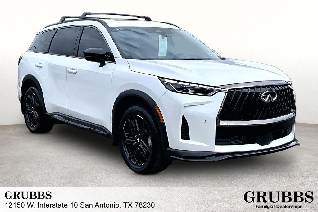 White 2026 INFINITI QX60 Sport AWD SUV / Crossover All-Wheel Drive 9-Speed Automatic