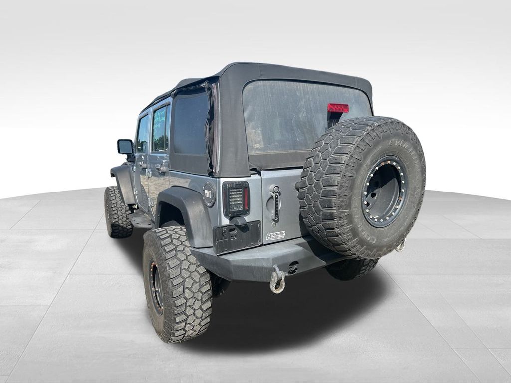 2016 Billet Silver Metallic Clearcoat Jeep Wrangler Unlimited Unlimited Sport 4X4 SUV