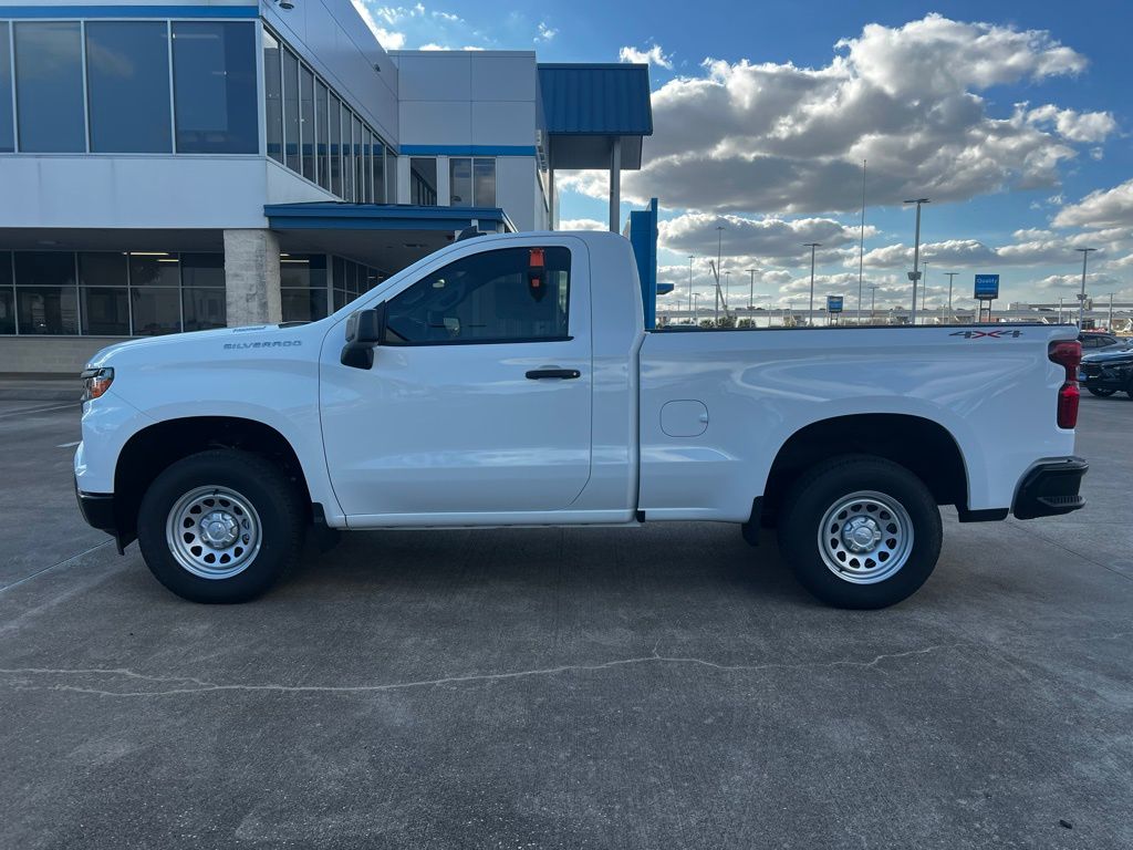 2025 Chevrolet Silverado 1500 WT White at Traditions Chevrolet