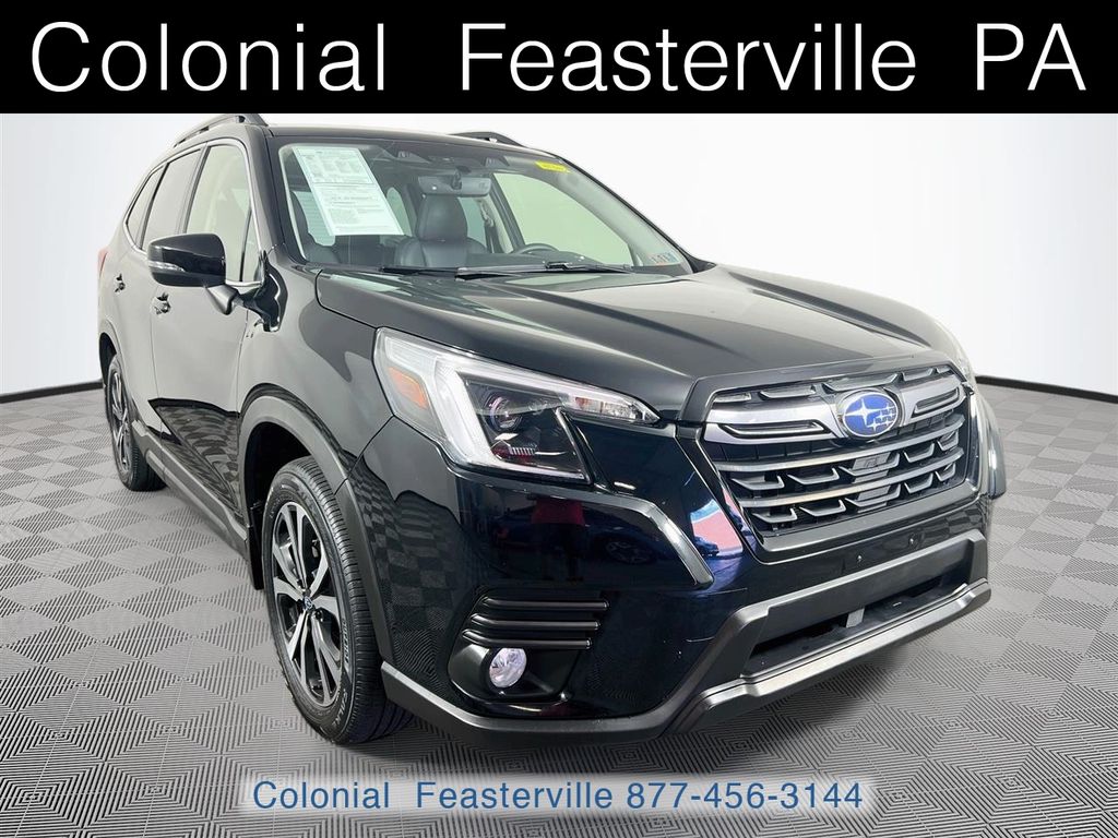 Crystal Black Silica 2023 Subaru Forester SUV / Crossover All-Wheel Drive Continuously Variable Transmission
