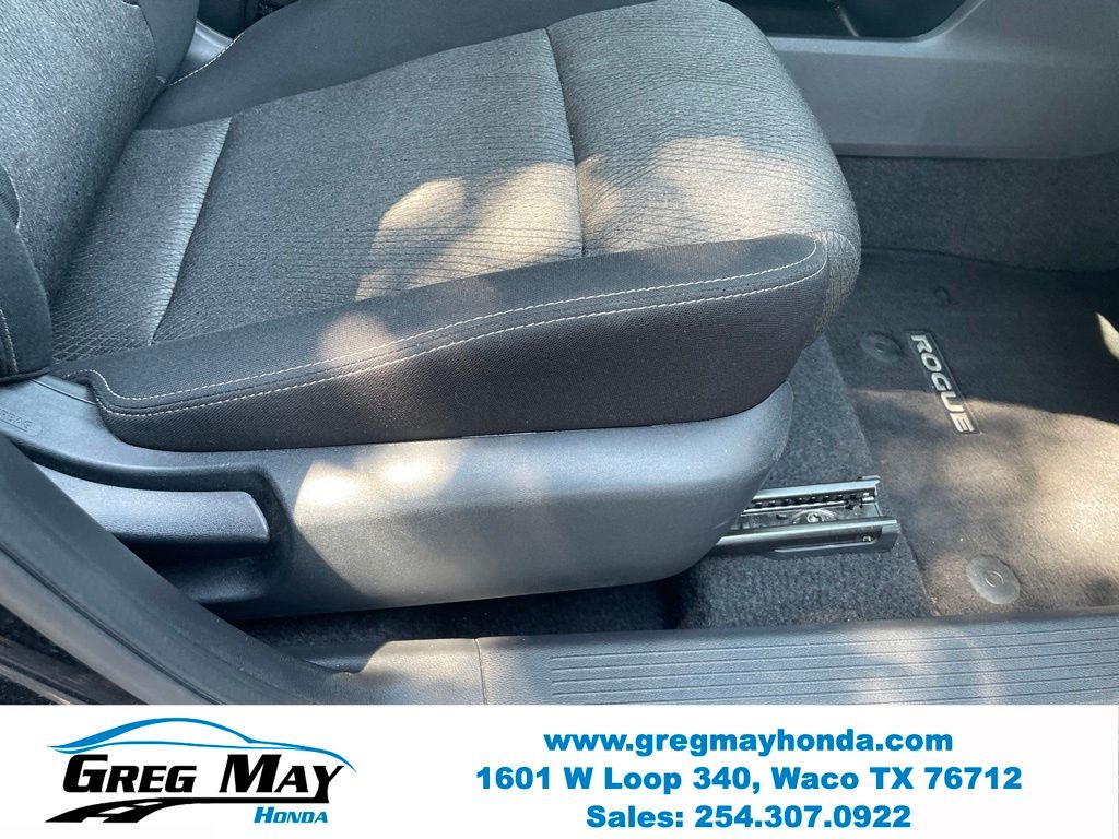 2025 Nissan Rogue SV Black at Greg May Honda