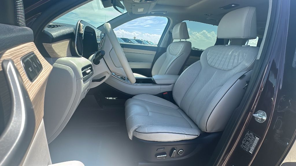 2024 Hyundai Palisade Limited Red at DeMontrond Gulf Freeway