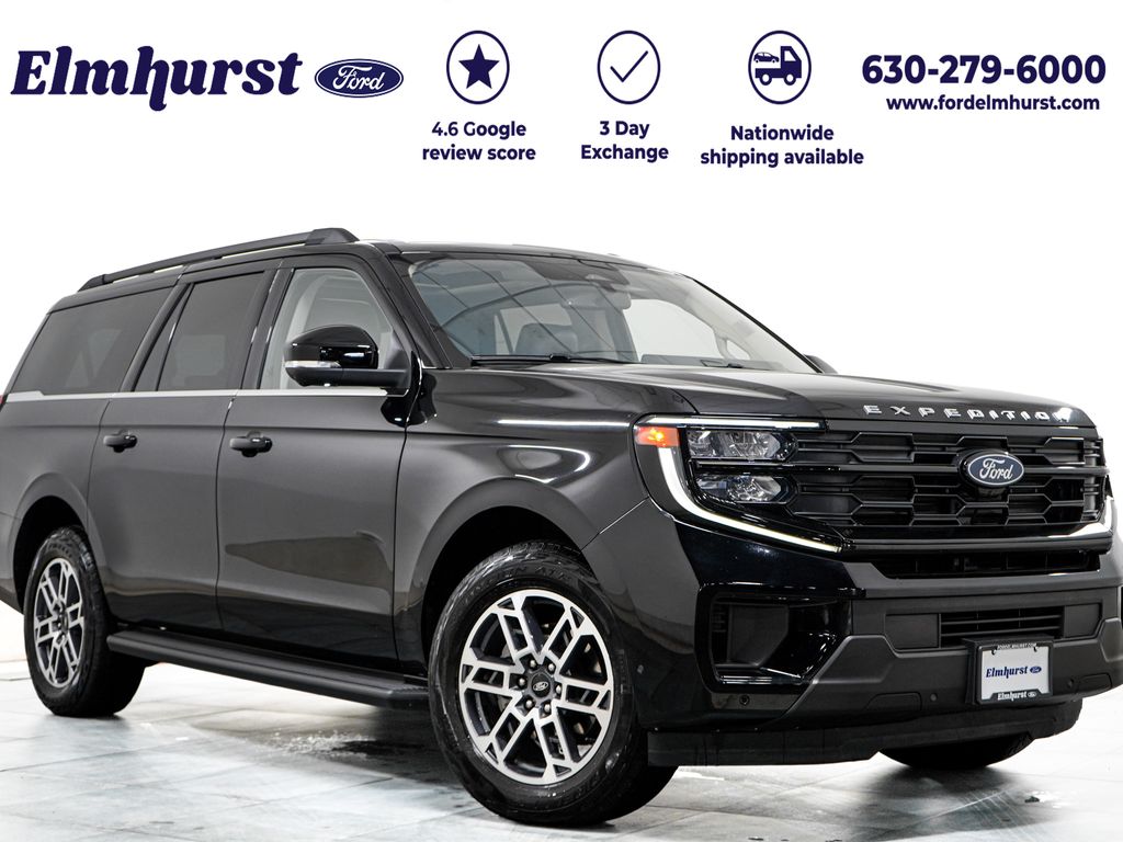 Black Metallic 2025 Ford Expedition SUV / Crossover Four-Wheel Drive Automatic