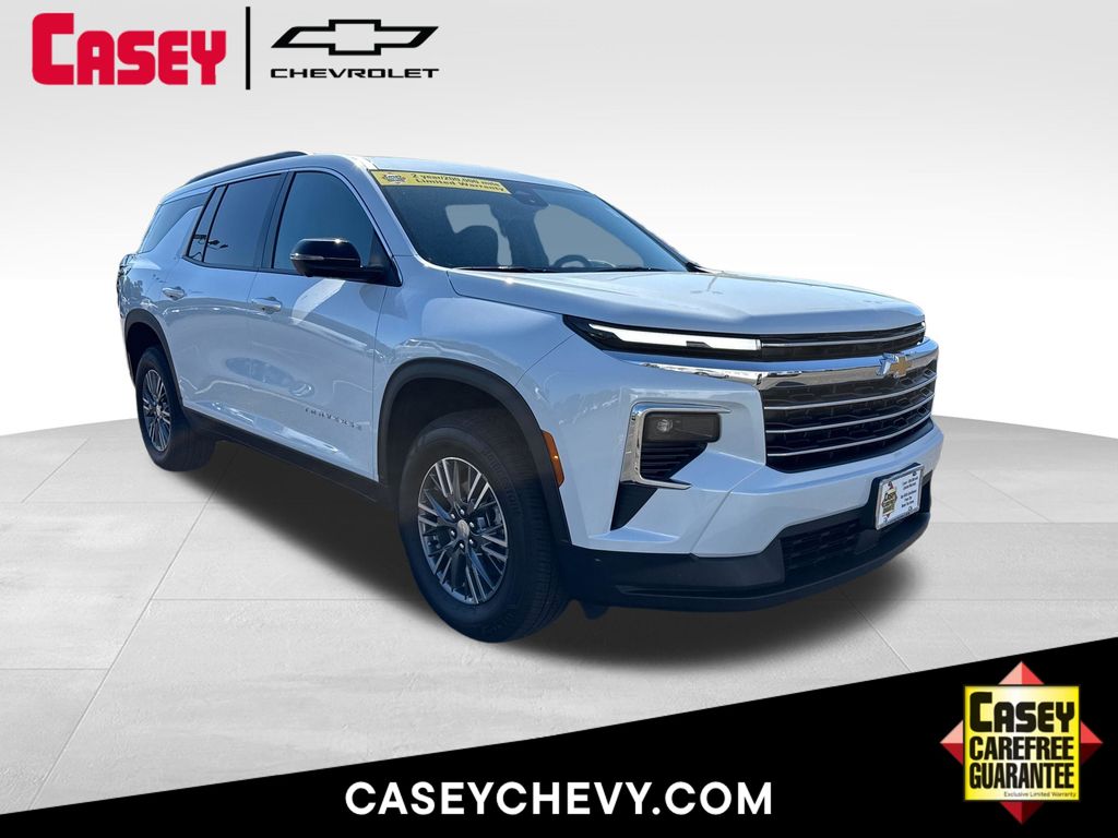 Polar White 2026 Chevrolet Traverse SUV / Crossover Front-Wheel Drive 8-Speed Automatic