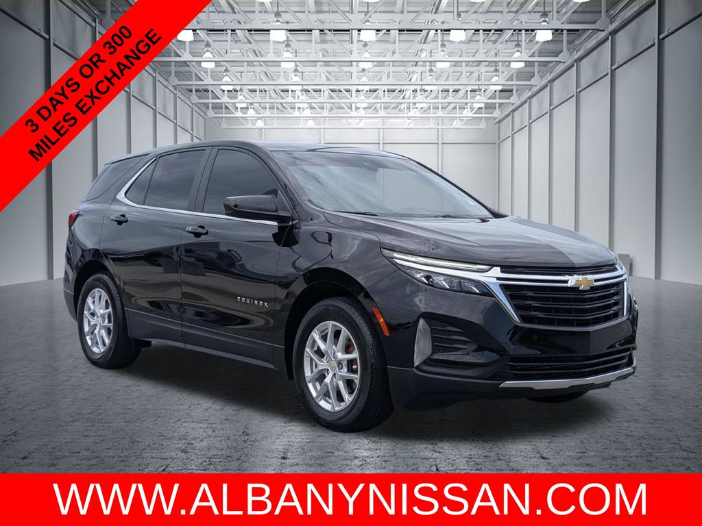 Black Metallic 2022 Chevrolet Equinox SUV / Crossover Front-Wheel Drive 6-Speed Automatic Overdrive