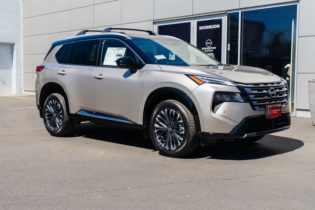 Champagne Silver Metallic 2026 Nissan Rogue SUV / Crossover All-Wheel Drive Continuously Variable Transmission