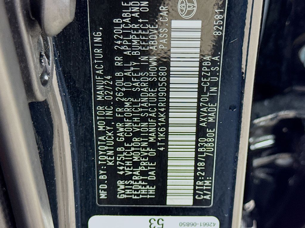 Used Car 2024 Toyota Camry  Xse For Sale Under $30,000 In Austin, Texas
