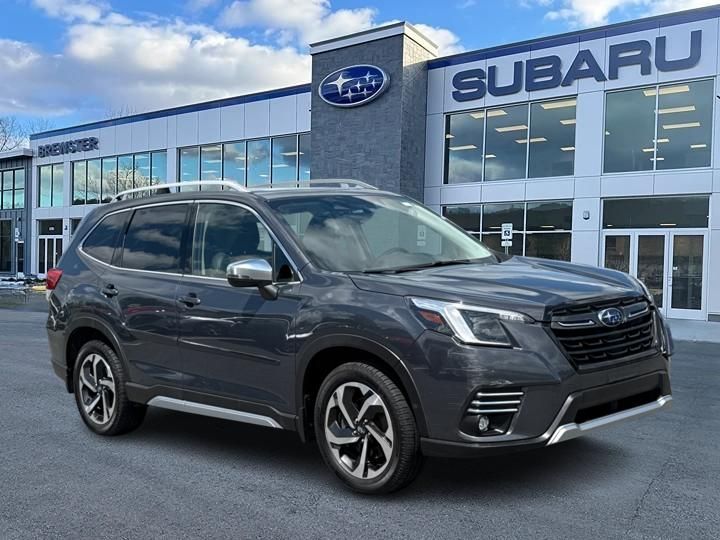 Magnetite Gray Metallic 2022 Subaru Forester SUV / Crossover All-Wheel Drive Continuously Variable Transmission