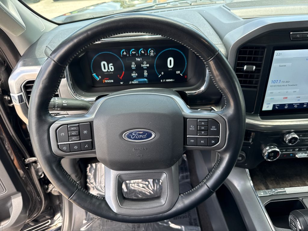 Certified Used 2021 Black Ford Lariat image 14
