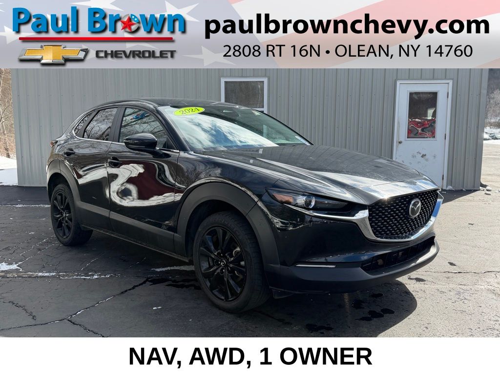 Jet Black Mica 2024 Mazda CX-30 SUV / Crossover All-Wheel Drive 6-Speed Automatic