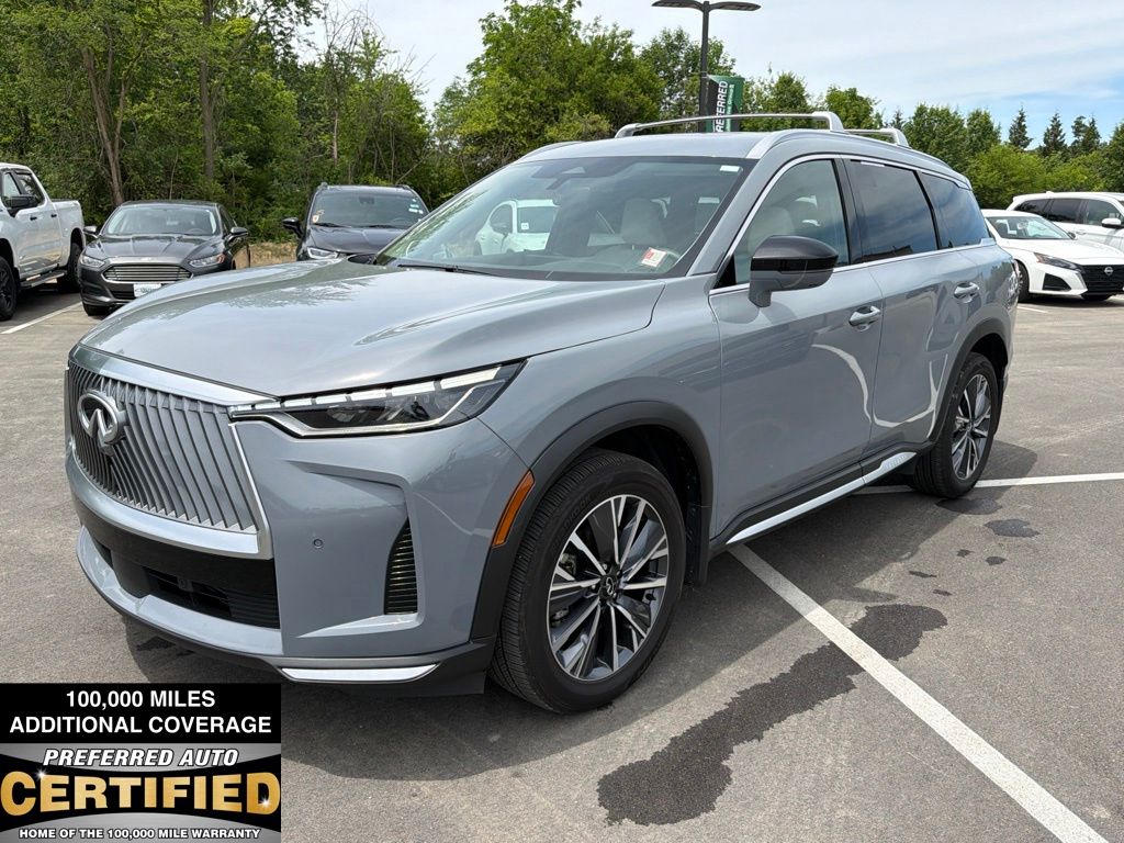Harbor Gray 2026 INFINITI QX60 Luxe AWD SUV / Crossover All-Wheel Drive 9-Speed Automatic