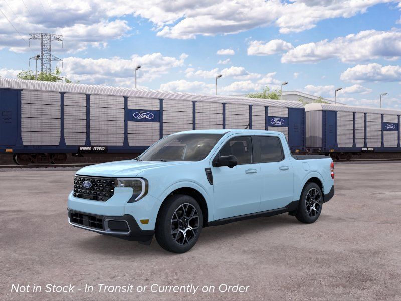 Light Blue 2026 Ford Maverick Pickup Truck All-Wheel Drive Continuously Variable Transmission