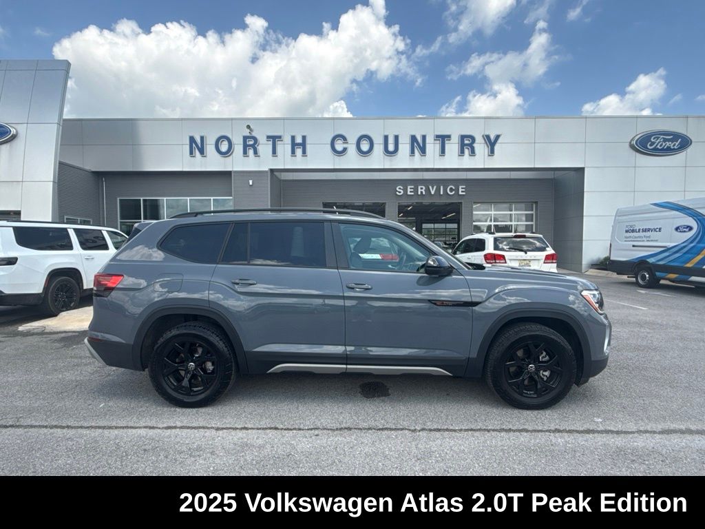 Pure Gray 2025 Volkswagen Atlas SUV / Crossover All-Wheel Drive 8-Speed Automatic