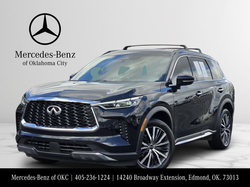 Mineral Black 2022 INFINITI QX60 SUV / Crossover All-Wheel Drive 9-Speed Automatic