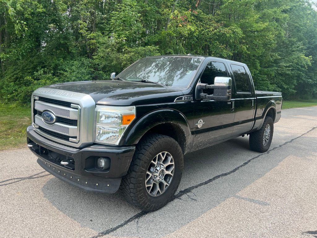 Tuxedo Black Metallic 2015 Ford F-350 Super Duty Pickup Truck Four-Wheel Drive 6-Speed Automatic