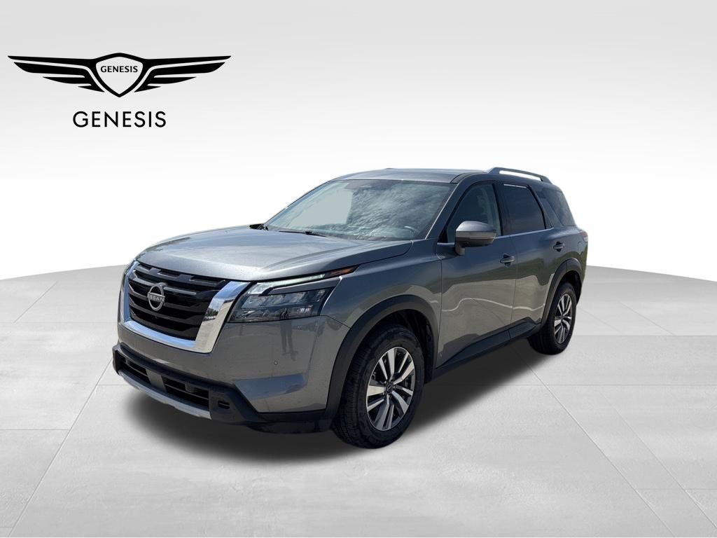 Gray (Gun Metallic) 2025 Nissan Pathfinder SUV / Crossover Front-Wheel Drive 9-Speed Automatic