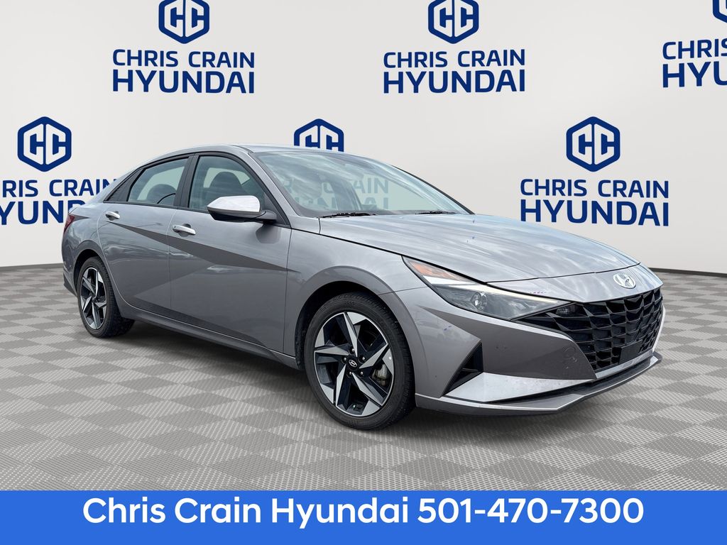 Fluid Metal 2023 Hyundai Elantra Sedan Front-Wheel Drive Continuously Variable Transmission
