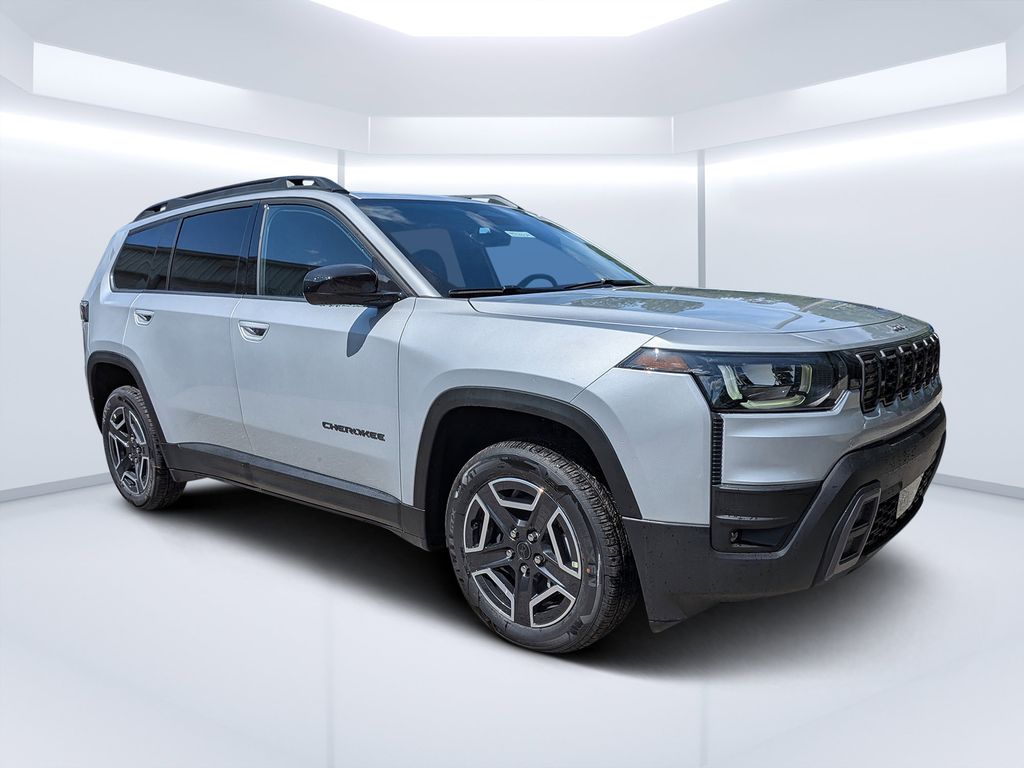 Silver Zynith Clearcoat 2026 Jeep Cherokee Laredo 4WD SUV / Crossover Four-Wheel Drive Continuously Variable Transmission