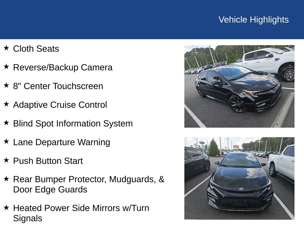 2024 Toyota Corolla SE