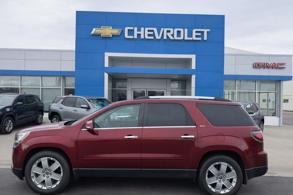Crimson Red Tintcoat 2017 GMC Acadia Limited AWD SUV / Crossover All-Wheel Drive 6-Speed Automatic