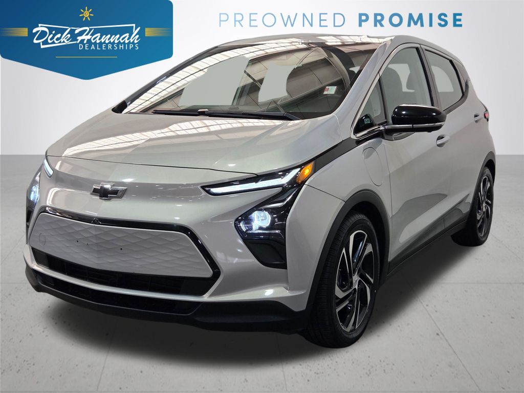 Silver Flare Metallic 2023 Chevrolet Bolt EV 2LT FWD Hatchback Front-Wheel Drive 1-Speed Automatic