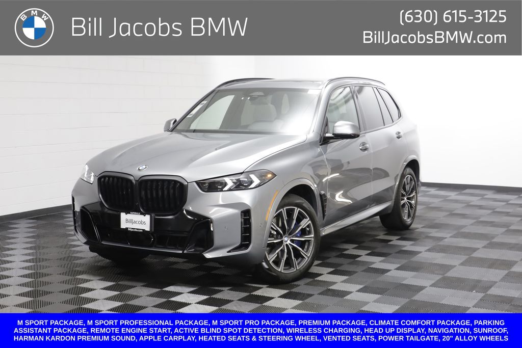 Gray (Skyscraper Grey Metallic) 2026 BMW X5 SUV / Crossover All-Wheel Drive Automatic